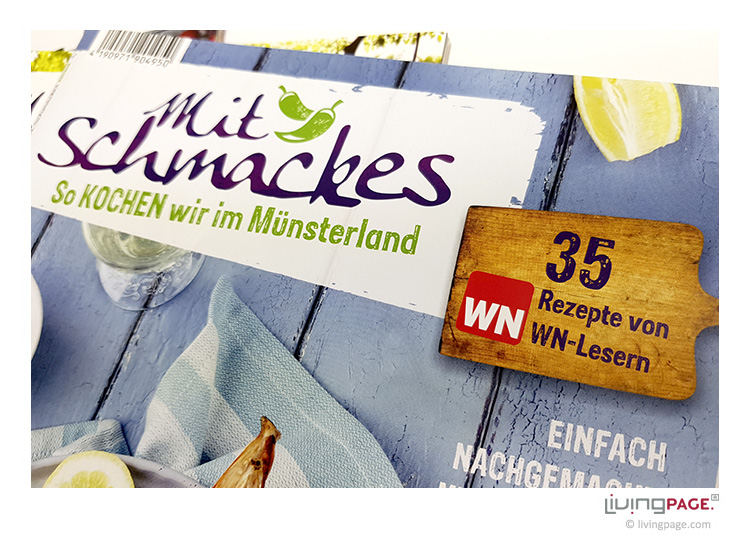 Magazin "Mit Schmackes", Kopfbereich "Kochen"