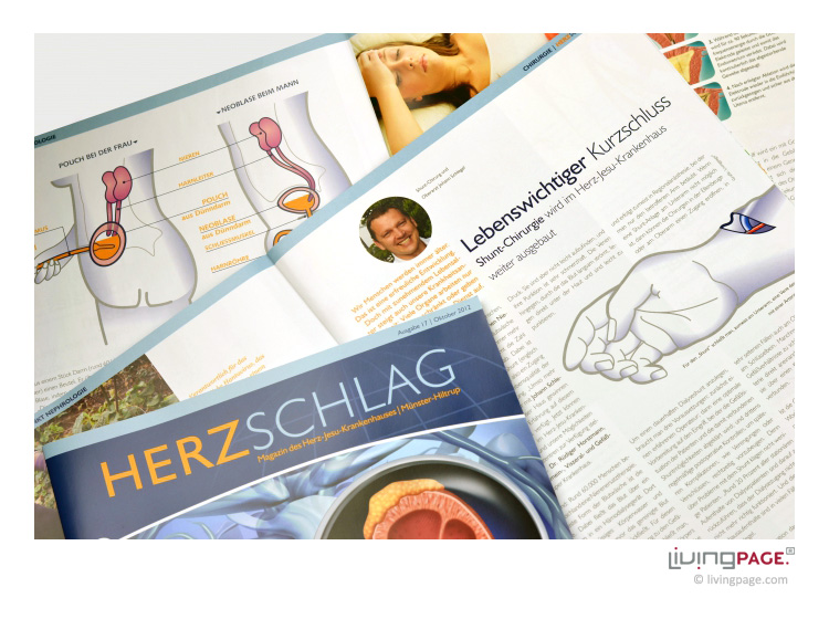Herzschlag-Magazin, Medizinische Grafiken