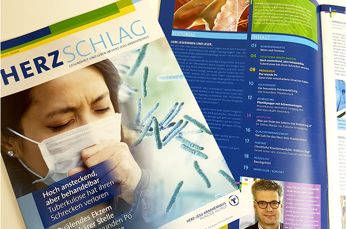 Herzschlag-Magazin, Titelthema Tuberkulose