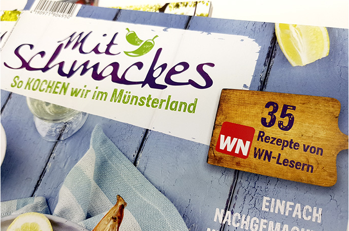 Magazin "Mit Schmackes", Kopfbereich "Kochen"