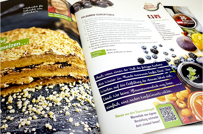 Magazin "Mit Schmackes", Rezeptseite