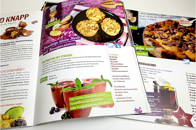 Magazin "Mit Schmackes", Rezeptseite