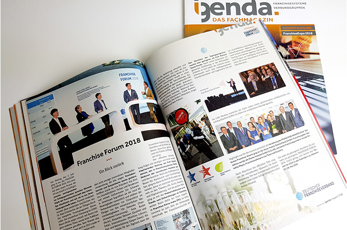 igenda Das Fachmagazin Nr. 16/2018, Franchise Forum