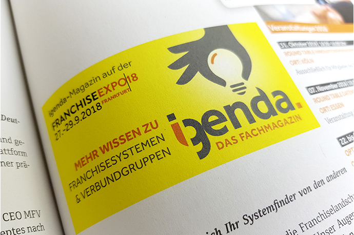 Eigenanzeige zur FranchiseExpo