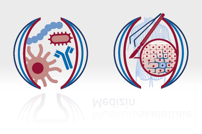 Icons: Translationale Rheumatologie und Immunologie & Plastische und Rekonstruktive Chirurgie