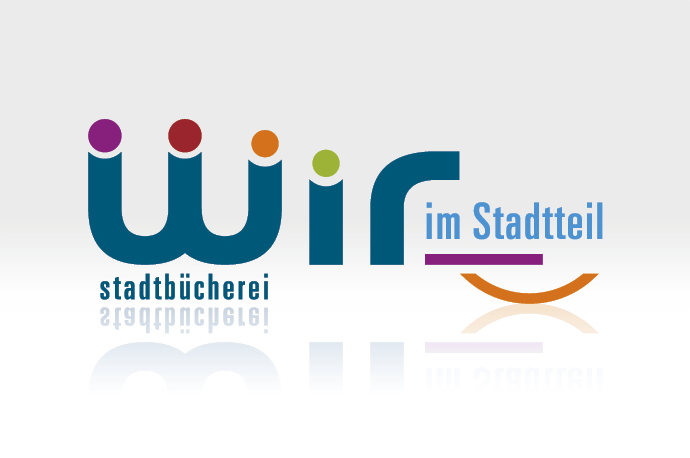 Stadtbücherei, Logo für die Zweigstellen in den Stadtteilen