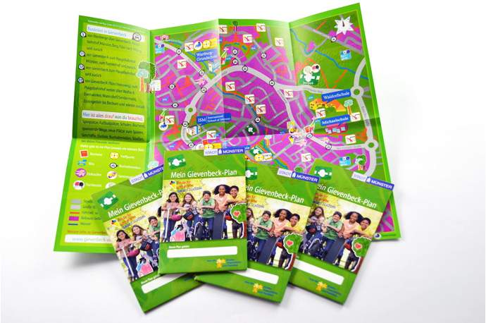 Stadtteilplan von Kindern, für Kinder