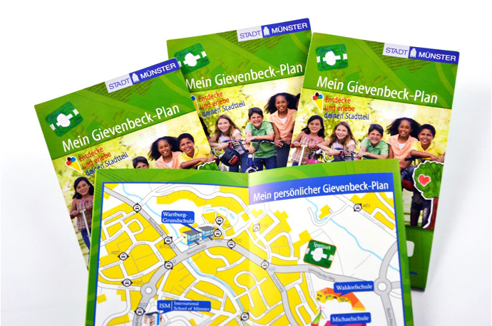 Stadtteilplan von Kindern, für Kinder