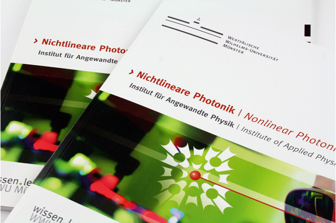 Nichtlineare Photonik / AG Denz, Imagebroschüre